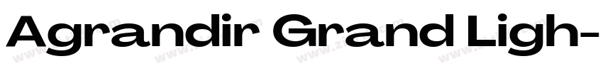 Agrandir Grand Ligh字体转换 Agrandir Grand Ligh字体转换